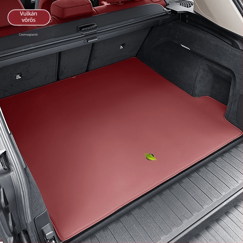 Bőrből készült csomagtér szőnyeg speciális autóhoz — megvastagodott, csendes, sík dizájn, testre szabható