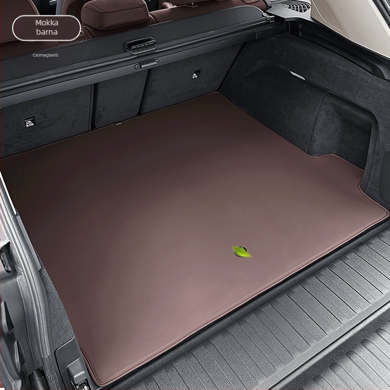 Bőrből készült csomagtér szőnyeg speciális autóhoz — megvastagodott, csendes, sík dizájn, testre szabható