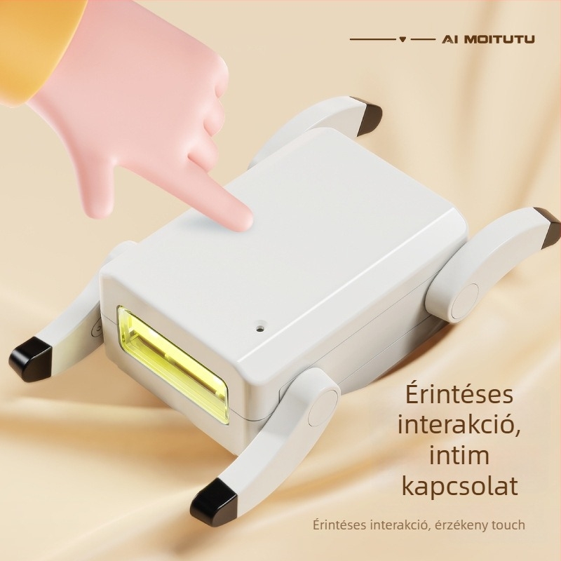 Okos interaktív robotkutya asztali társa AI hanggal, 8GB memória, újratölthető lítium akkumulátor, érintésre reagáló