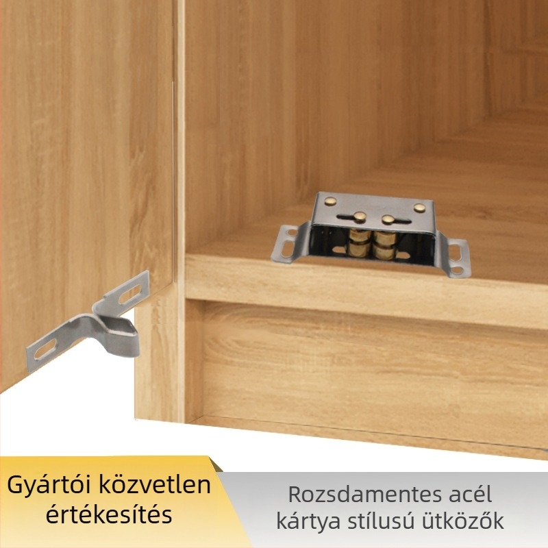 Rongdeli Ball Spring szekrényajtó zár – rozsdamentes acél, modern stílus, elektroplating