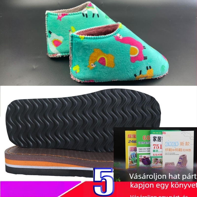 Kézzel készített cipőanyag gumiból, csúszásmentes talppal és flaneles spongéből készült felsőrésszel; alacsony/közepes/magas felsőrészű cipőkhöz illeszthető; vastított és sűrű anyag; minden évszakban használható