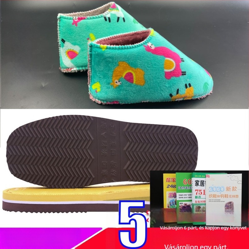 Kézzel készített cipőanyag gumiból, csúszásmentes talppal és flaneles spongéből készült felsőrésszel; alacsony/közepes/magas felsőrészű cipőkhöz illeszthető; vastított és sűrű anyag; minden évszakban használható