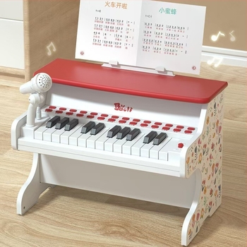 Gyerekeknek készült klasszikus zongora játék digitális billentyűzettel, korai zeneoktatás, 4-6 éveseknek, termékkód 18878