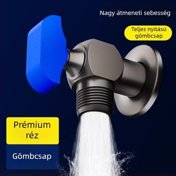 Réz gömbcsap DN15 – Mubin, testreszabás elérhető, tanúsítvány nélküli