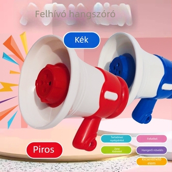 Mini kézben tartható játékhangszóró kulcstartóval — műanyag, 8x7, uniszex, 14+ éveseknek