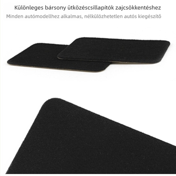 Autó belső tartó - belső védelem, kopásállóság, zajcsökkentés; hosszú szálú flockos anyag; modell qt-0107-01; cikkszám qt-0107-01