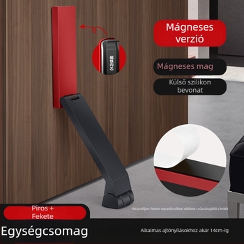 Mágneses ajtó stopper szívóval – anti-ütközés, modell 001, anyag: vas és szilikon, kézi vezérlés, márka Yachuang