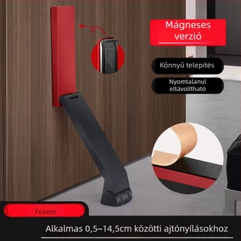 Mágneses ajtó stopper szívóval – anti-ütközés, modell 001, anyag: vas és szilikon, kézi vezérlés, márka Yachuang