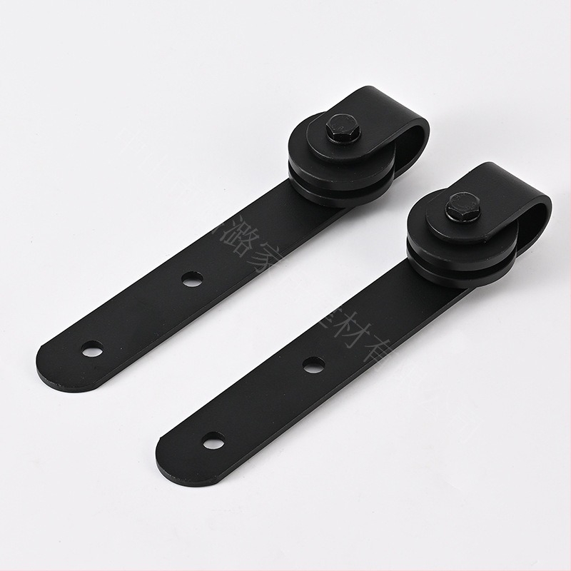 Lulu Lulmi50 Acélból készült barn door hardver, szekrényekhez és TV-szekrényekhez, homokfúvott felülettel, modell Lulmi50