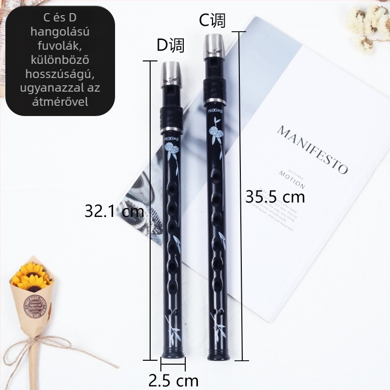 Dream ír furulya tin whistle, hangolás C/D, 8/6 lyuk, felnőtteknek, gyerekeknek és diákoknak