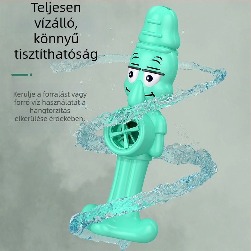 Gyerekeknek készült szájfúvó hangszer – ABS anyagból, cartoon polip dizájn, korai neveléshez, 4–6 éveseknek