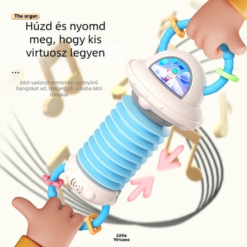 Baba- és kisded akordeon játék – Le zai, műanyag, 0-3 éveseknek, 3C tanúsítva