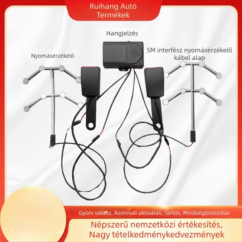 Ülésszenzoros biztonsági öv riasztó – Gyermekülés emlékeztető rendszer autókhoz, teherautókhoz és targoncákhoz