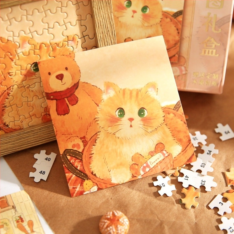 Mr. paper Síkkép puzzle — papír alapanyag, egy készlet, 15–35 éveseknek