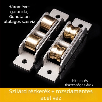Csúszó ajtókhoz ablakokhoz – alsó görgő rozsdamentes acélból, görgő típusú kiegészítő PVC-ablakokhoz