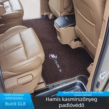 Buick GL8 lábmatracok – PVC anyag, Che xinsen márka, imitált kasmír szőnyeg, kifejezetten a modellhez illeszkedő
