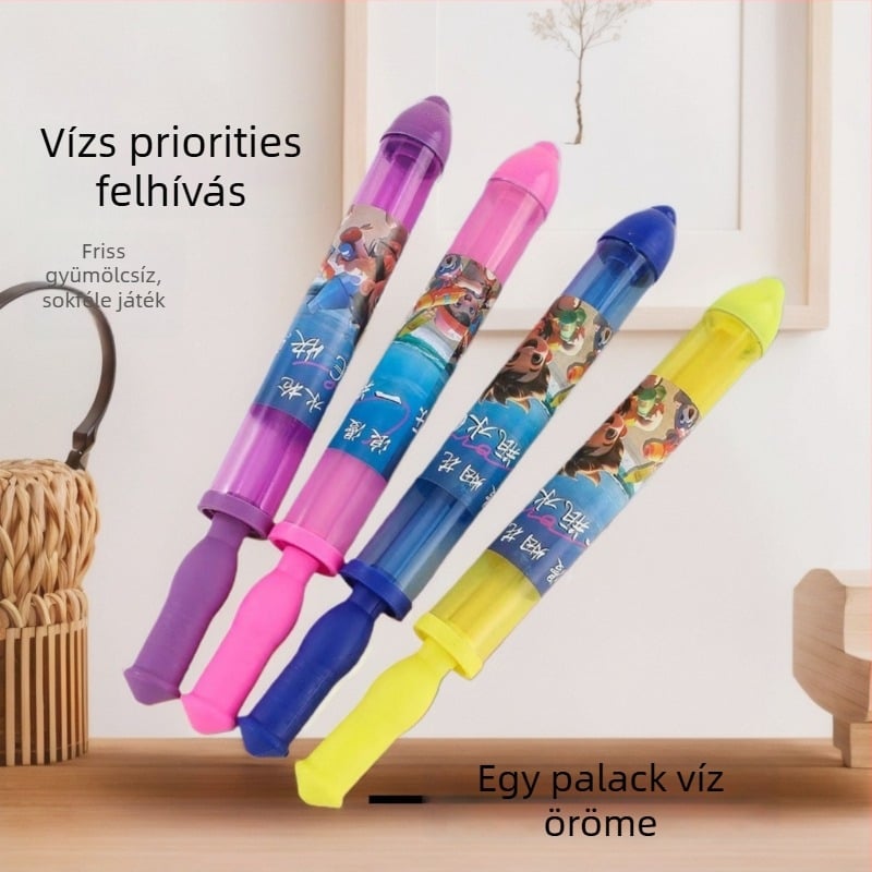 Tűzijáték vízipisztoly játék — PP anyag, 100 darab egy dobozban, 7–14 éveseknek, vízpermetes játék