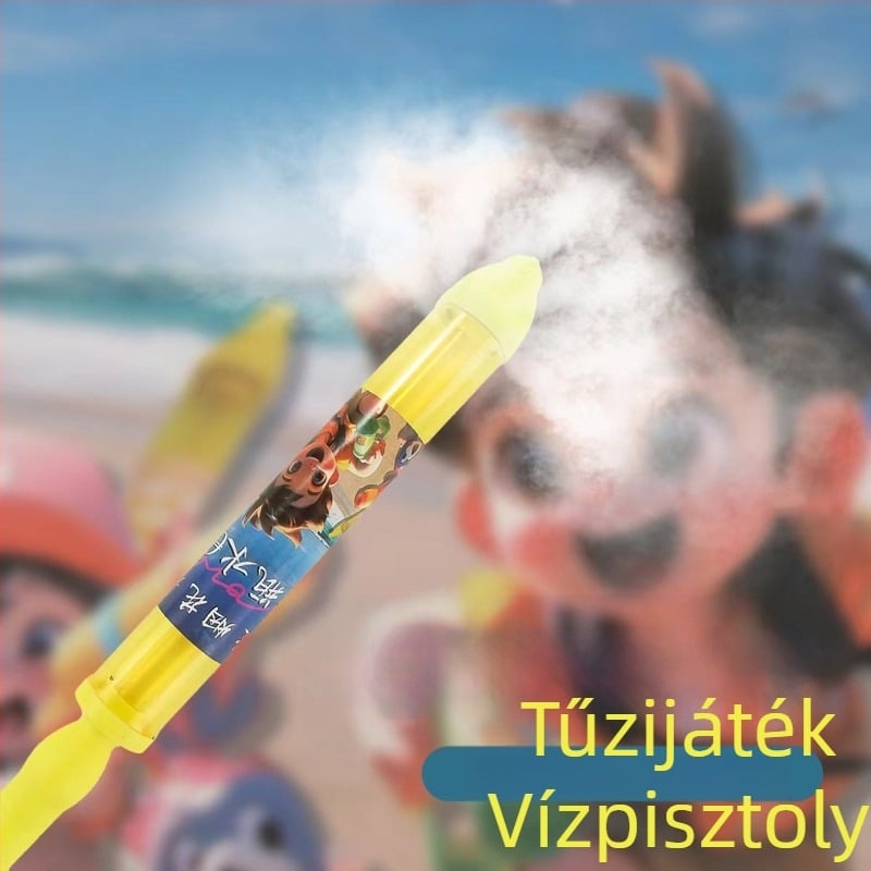 Tűzijáték vízipisztoly játék — PP anyag, 100 darab egy dobozban, 7–14 éveseknek, vízpermetes játék