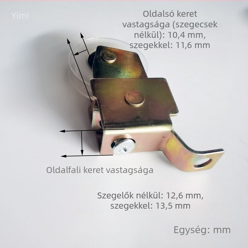 76-os típusú régi stílusú alumínium ablak görgő, csúszó ablakokhoz, ajtókhoz és képernyőkhöz