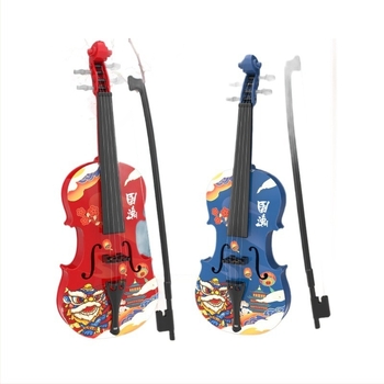 Játékhegedű – zenélő gyermekjáték 4–6 éveseknek, dekoratív rekvizit, kategória: egyéb játékok 14 év alattiak