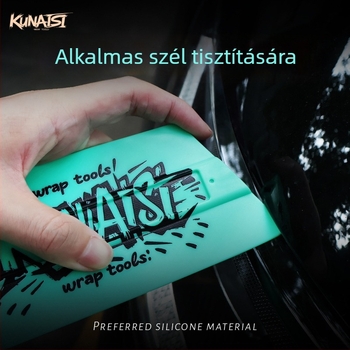 KNS autófilm kaparó dupla élű pengével és mágneses rögzítéssel — TPEE anyag, modell KNS