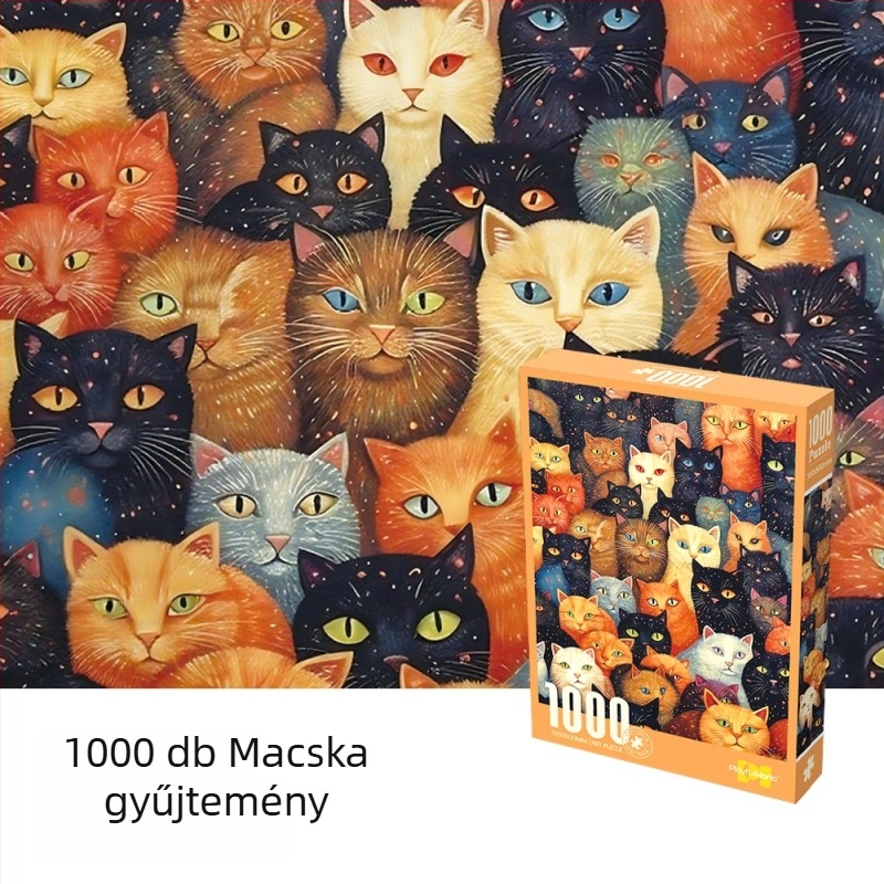 Velúrpapírból készült puzzle a stresszoldáshoz, sík puzzle, karácsonyi havas táj, testreszabható minták (Anyag: papír; Kategória: sík puzzle; Téma: karácsonyi havas táj; Funkció: stresszoldó velúr puzzle; Testreszabás: elérhető)