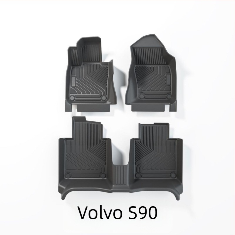 Volvo padlószőnyegek – TPE anyag, Jin Haolong márka, kompatibilis modellek XC60 XC90 XC40 S60 S90 V60 V90 EX30 XC70 EM90, testreszabható feldolgozás