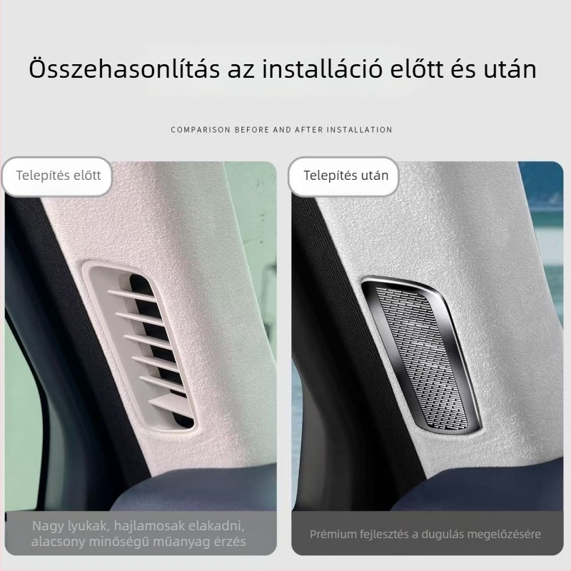 Rozsdamentes acél légkivezető maszk belső átalakításhoz (Márka: Nothing; Anyag: Rozsdamentes acél; Modell: Egyéb)