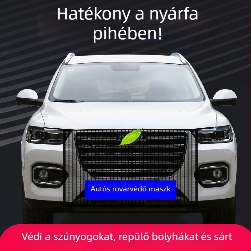 Autóhűtő védőháló rovar- és porvédelemhez; anyag: háló; nyílás: 0.05; huzal átmérője: 0.01; márka Xiao mo; élettartam: 2–3 év