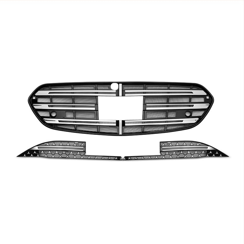 Mercedes‑Benz E300L integrált radiátorrács rovar- és porvédő hálóval E300L/E260L-hez (Anyag: ABS; Márka: Fengguang; Kompatibilitás: E300L/E260L)