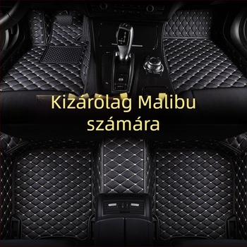 Chevrolet Malibu XL 2020 autópadló szőnyegek – kockás mintázat, logó nyomtatva, ötüléses konfiguráció, teljes készlet
