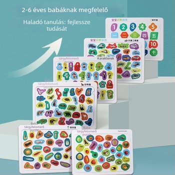 3–6 éveseknek szóló betűfelismerő puzzle játék, fiúknak és lányoknak, agyfejlesztés