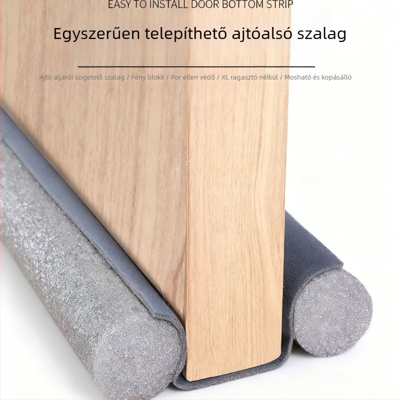 Ajtó tömítő szalag – kopásálló, szélálló, por- és rovarmentes védelem, magas nyomásállóság.