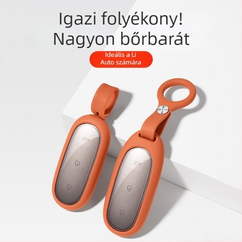 Szilikon autókulcs tok csattal, kompatibilis L6L7L8L9 MEGA modellel