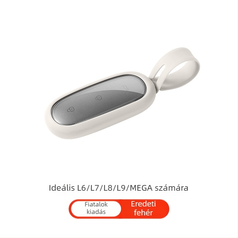 Szilikon autókulcs tok csattal, kompatibilis L6L7L8L9 MEGA modellel