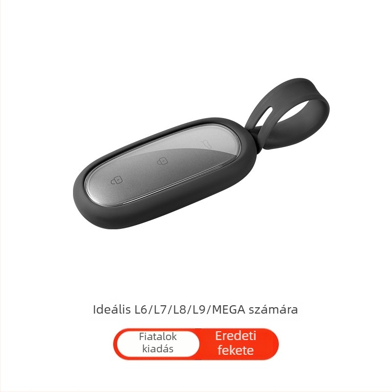 Szilikon autókulcs tok csattal, kompatibilis L6L7L8L9 MEGA modellel