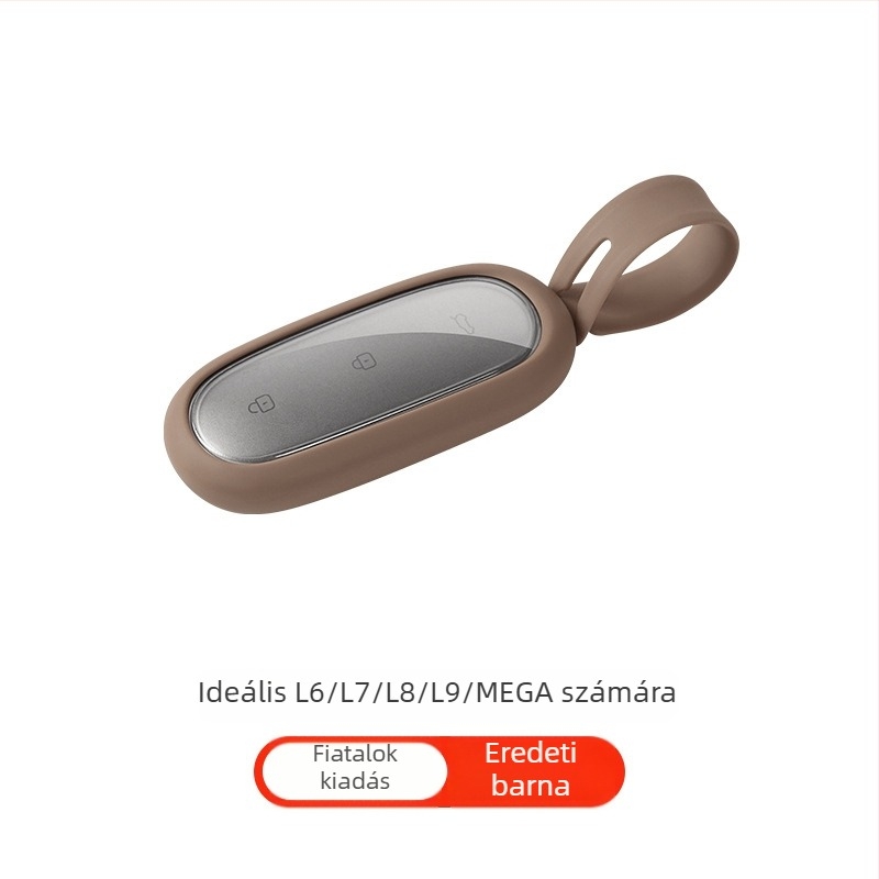 Szilikon autókulcs tok csattal, kompatibilis L6L7L8L9 MEGA modellel