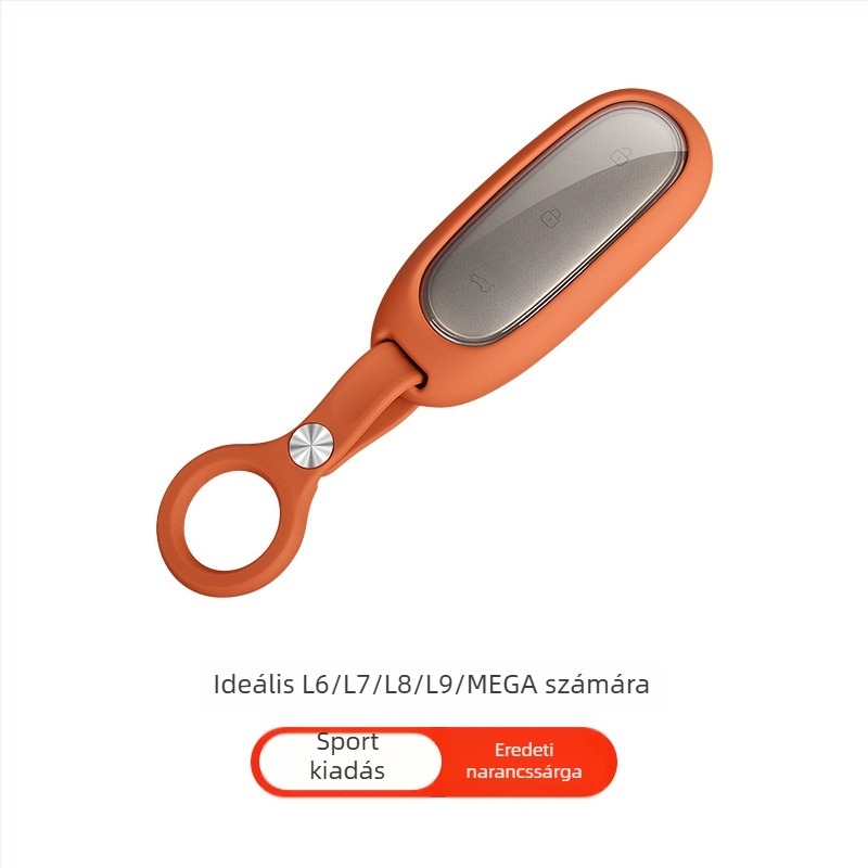 Szilikon autókulcs tok csattal, kompatibilis L6L7L8L9 MEGA modellel