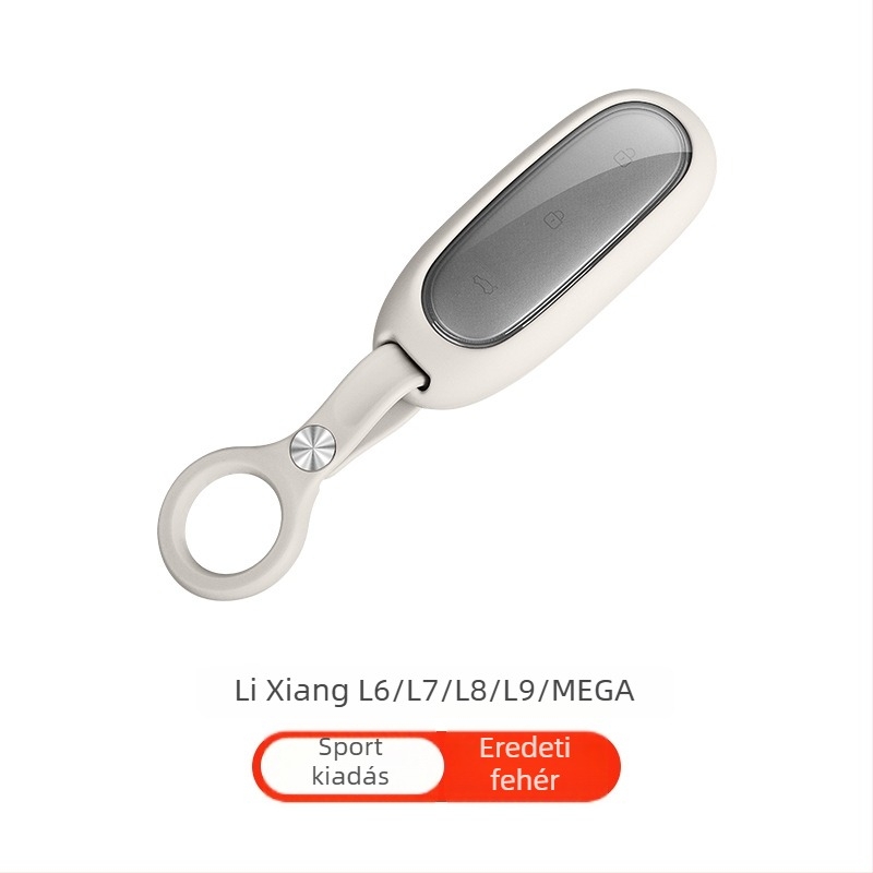 Szilikon autókulcs tok csattal, kompatibilis L6L7L8L9 MEGA modellel