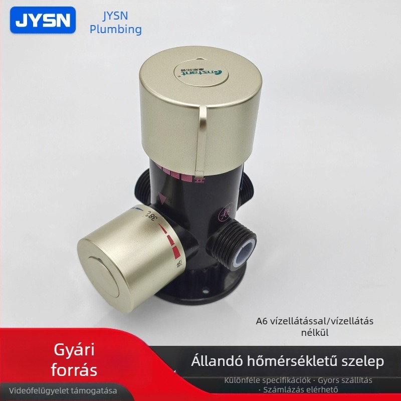 Contex napelemes zuhany termosztatikus keverőcsap – felületre szerelt automata hőmérséklet-szabályzó