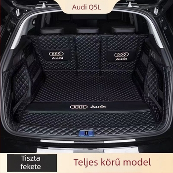 Audi Q5L hátsó csomagtartó szőnyeg teljes lefedettséggel, kompatibilis 10–26 modellhez, P/N: 5H14Z844350178, autó belső kiegészítő