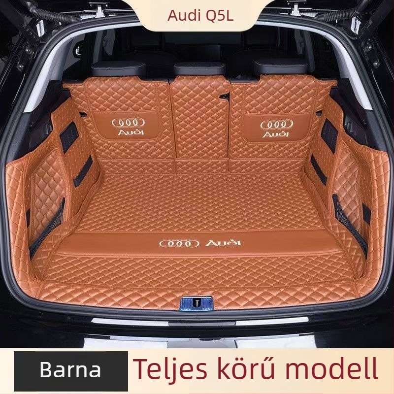 Audi Q5L hátsó csomagtartó szőnyeg teljes lefedettséggel, kompatibilis 10–26 modellhez, P/N: 5H14Z844350178, autó belső kiegészítő