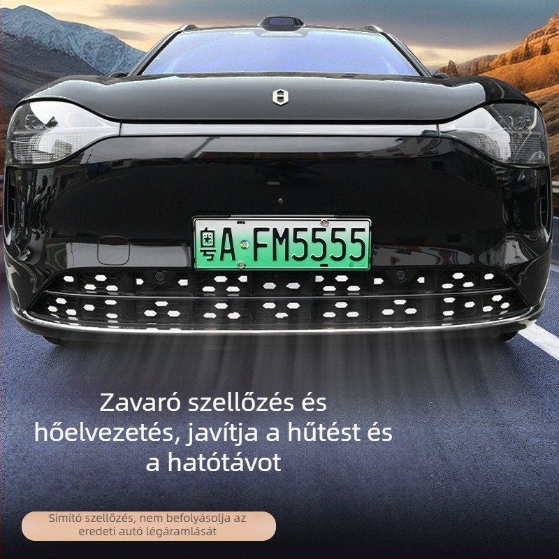 Minghao ABS rovarvédő előfront háló AITO M9-hez – Levehető középső háló, módosított megjelenés