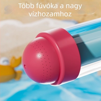 Vízpisztoly játék, nagy kapacitású, műanyagból, 14+ éveseknek.