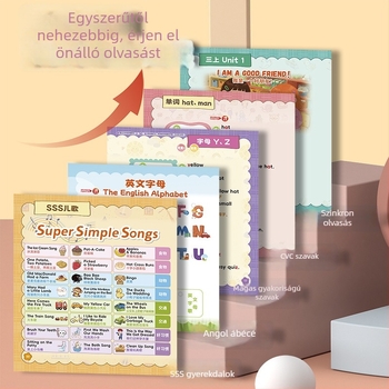 Tanuláshoz olvasó toll — elektromos, újratölthető, zenei/hang funkciókkal; lítium akkumulátor; 4–6 éveseknek; 3C tanúsítvány 2022012202482652