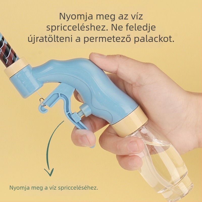 Nyomásos vízipisztoly – dinoszaurusz-tök design, ABS anyag, 4–6 éves gyermekeknek