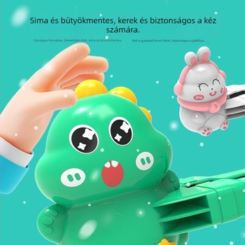 CLT Hógolyó-klip – műanyag hócsatázó játék, 4–6 éveseknek