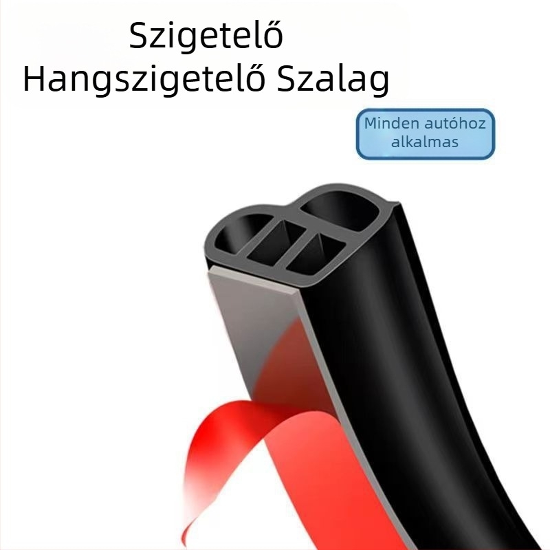 L-alakú tömítés – EPDM, autók, gépek, hűtők, ajtók és ablakok számára; por- és időjárásálló, hangszigetelő