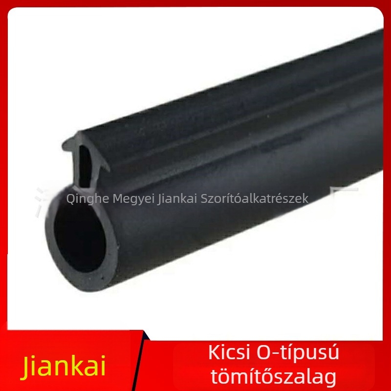 O-típusú ablak- és ajtótömítés (természetes gumi; hangszigetelés; időjárásálló tömítés; por elleni tömítés; hőállóság)