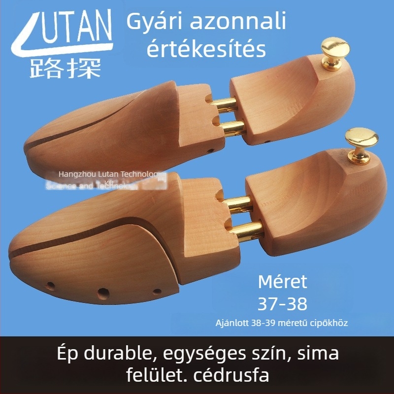 Luther Teljes Talpazó Cipőhosszabbító Lotusfa – Tömör fa, Teljes alak, alkalmas sportcipőkre, bőrcipőkre, mindennapi és munkás lábbelikhez, stílus: divatos formális viselet